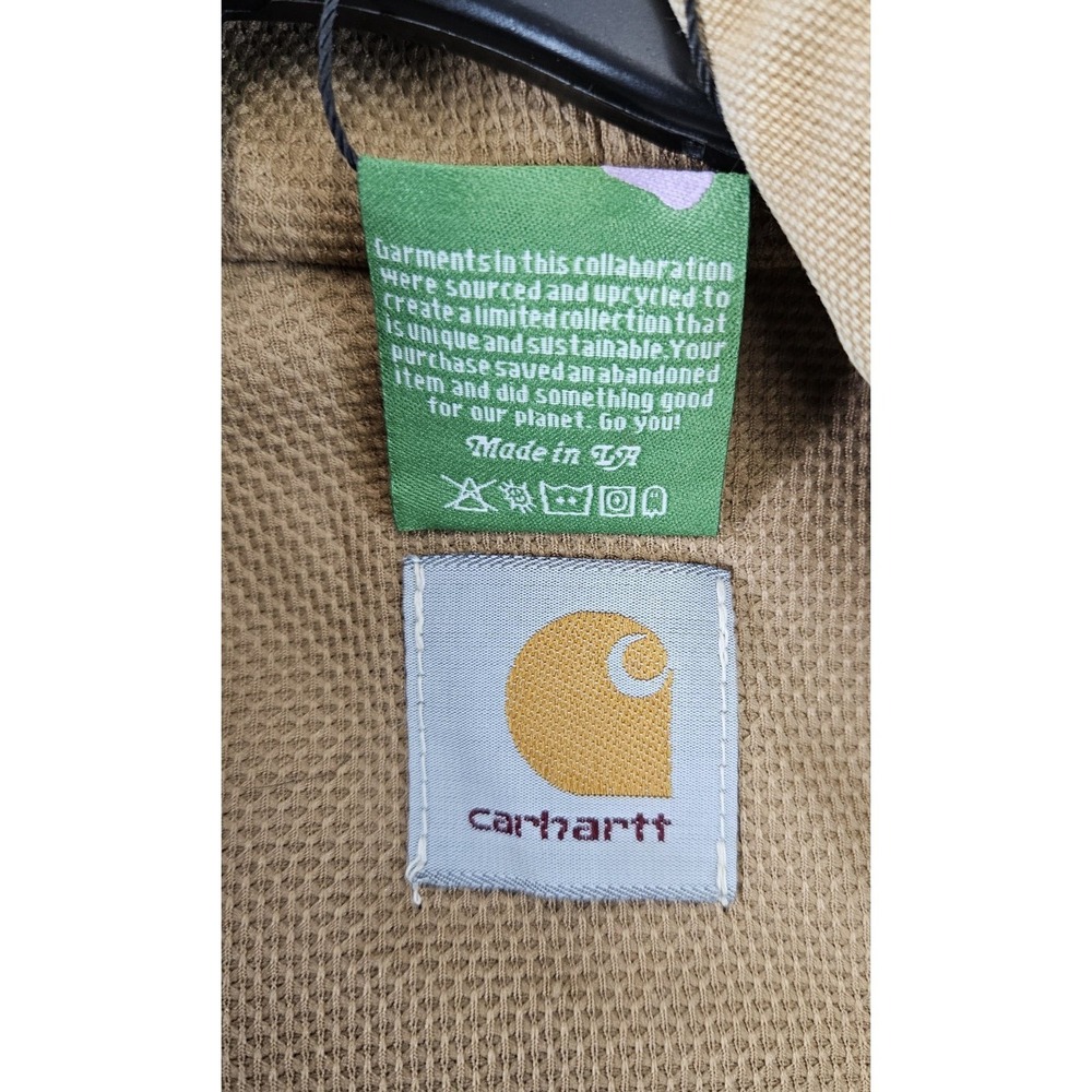 Carhartt Jacket Lonely Springy Canvas Text Me When You Get Lonely Size M - Picture 2 of 12